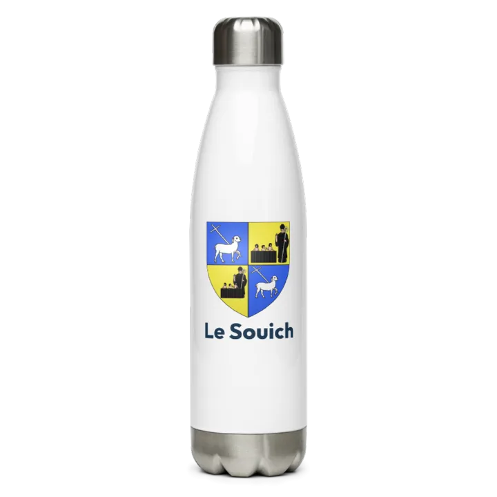 Gourde inox blason de Le Souich