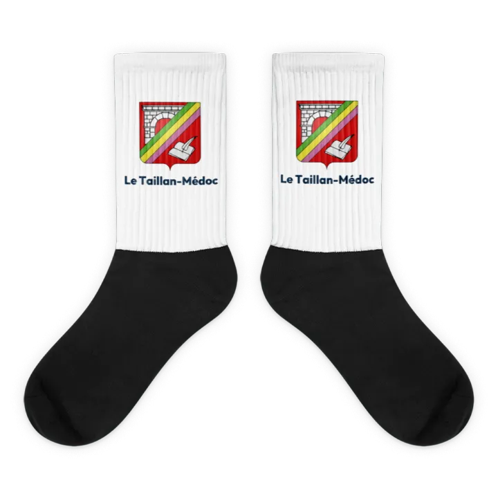 Chaussettes — blason du Taillan-Médoc
