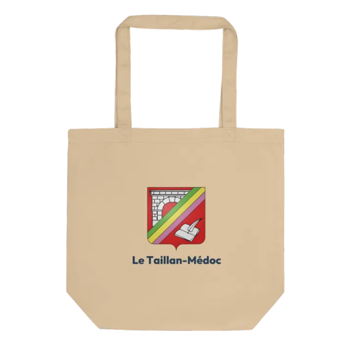 Tote bag coton bio — blason du Taillan-Médoc