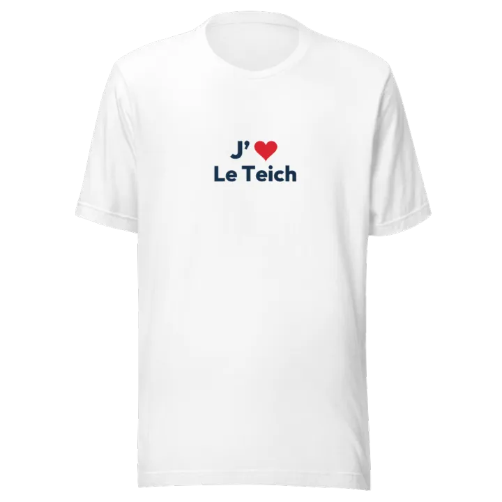 T-shirt « J’❤ Le Teich »