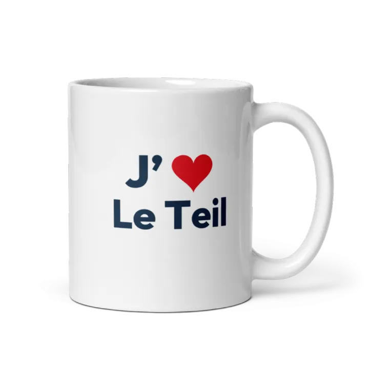 Mug « J’❤ Le Teil »