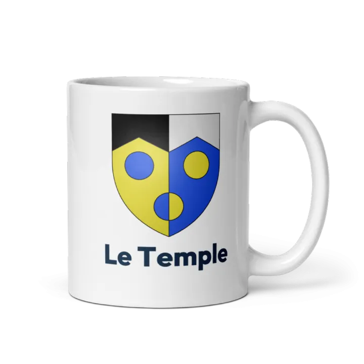 Mug blason de Le Temple
