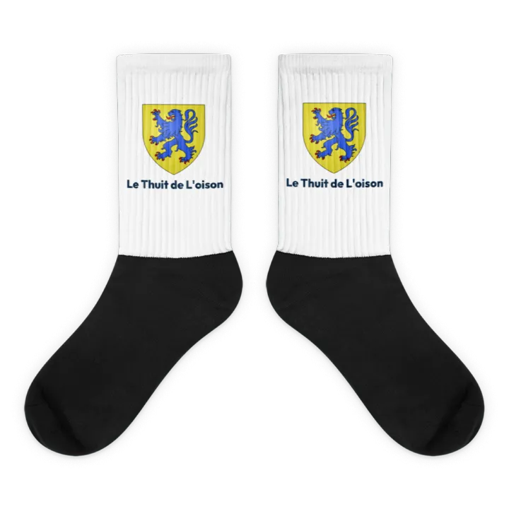 Chaussettes — blason du Thuit de l'Oison