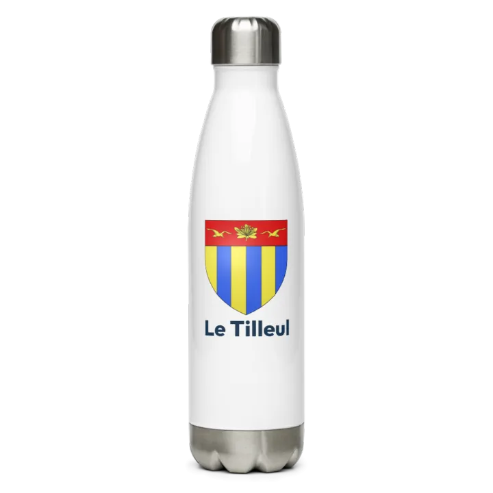 Gourde inox blason de Le Tilleul