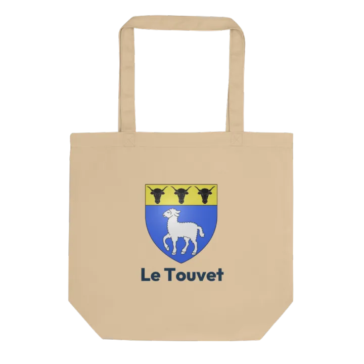 Tote bag coton bio — blason du Touvet