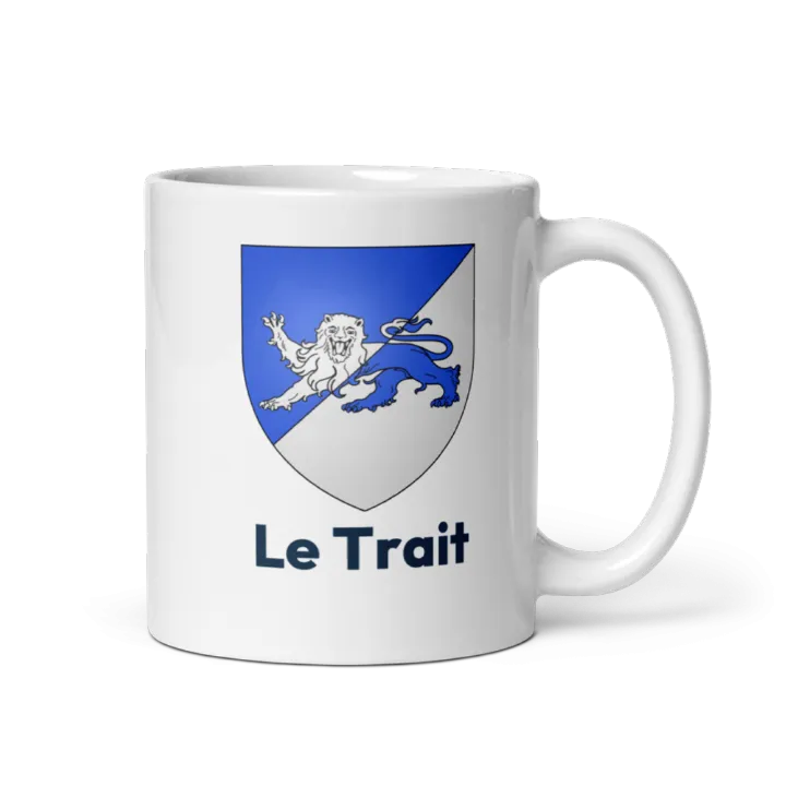 Mug blason de Le Trait