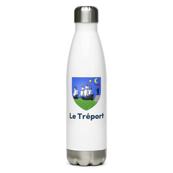 Gourde inox blason de Le Tréport