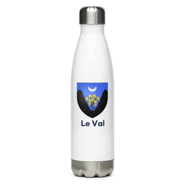 Gourde inox blason de Le Val