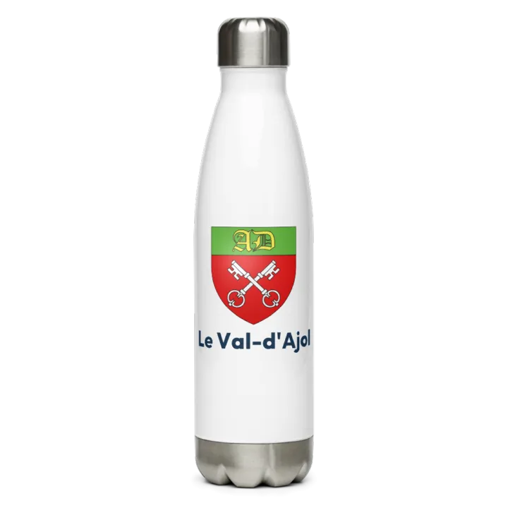 Gourde inox blason de Le Val-d'Ajol
