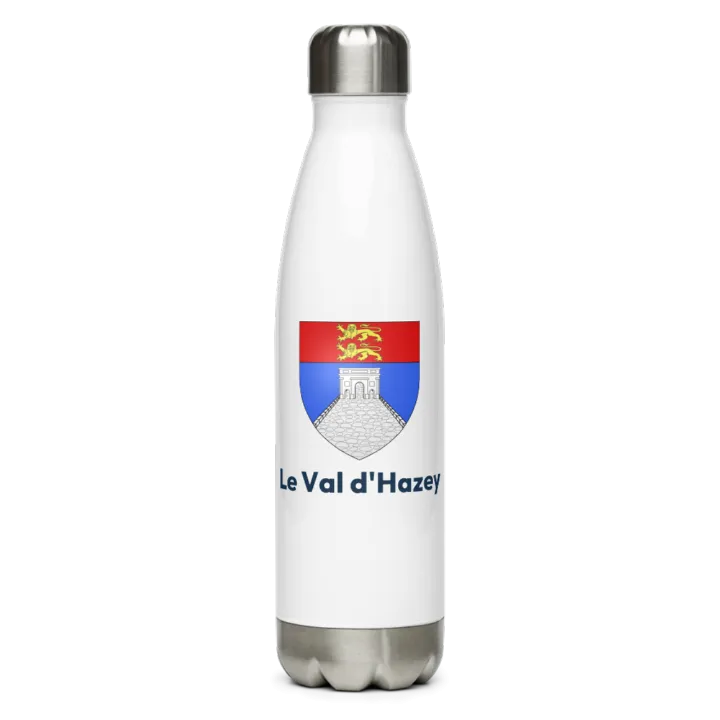 Gourde inox blason de Le Val d'Hazey