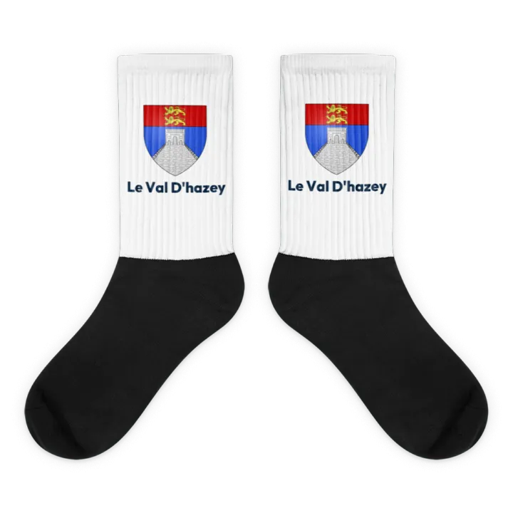 Chaussettes — blason du Val d'Hazey