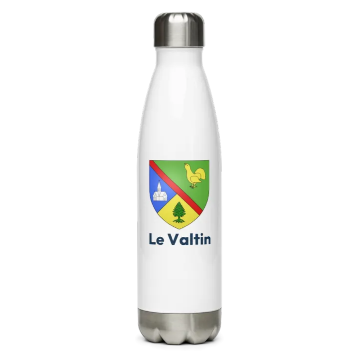 Gourde inox blason de Le Valtin
