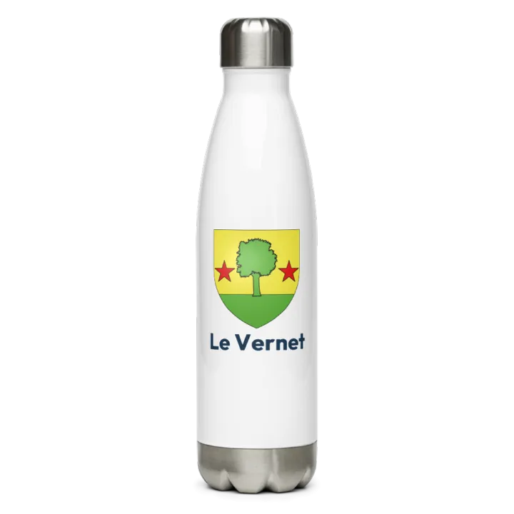 Gourde inox blason de Le Vernet