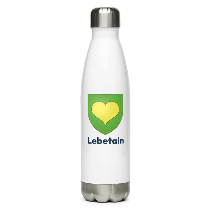 Gourde inox blason de Lebetain