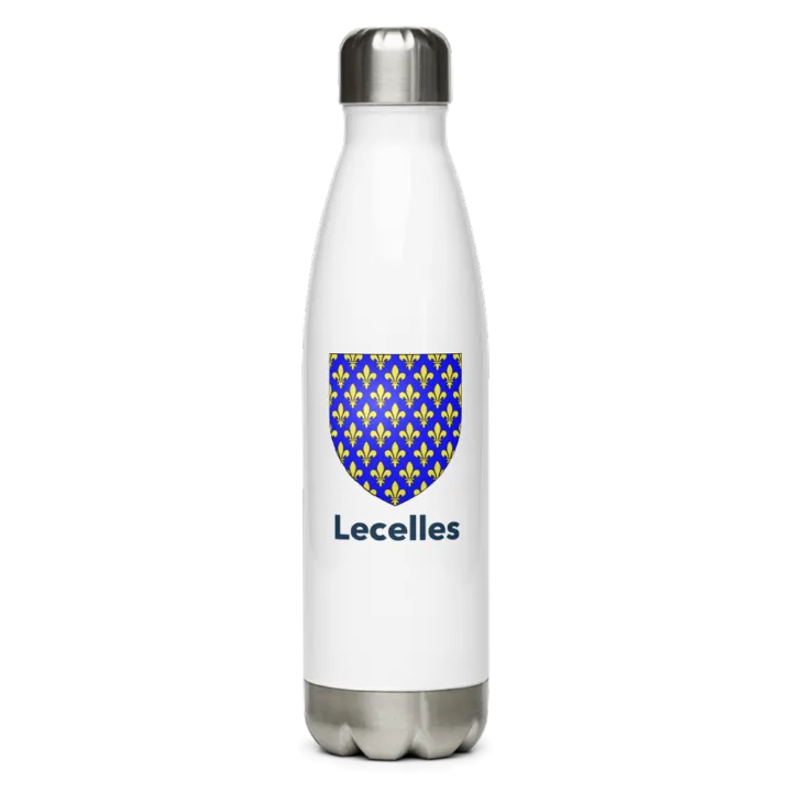 Gourde inox blason de Lecelles
