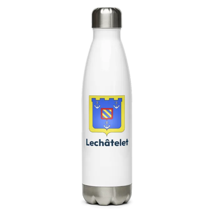 Gourde inox blason de Lechâtelet