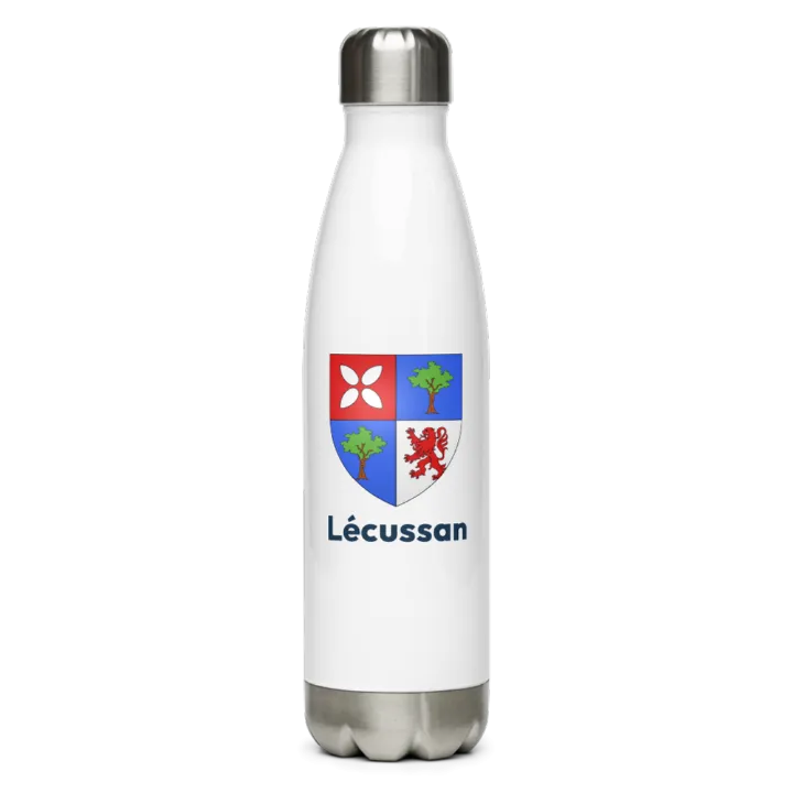 Gourde inox blason de Lécussan
