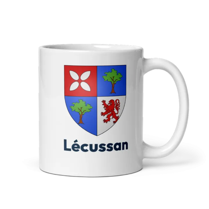 Mug blason de Lécussan