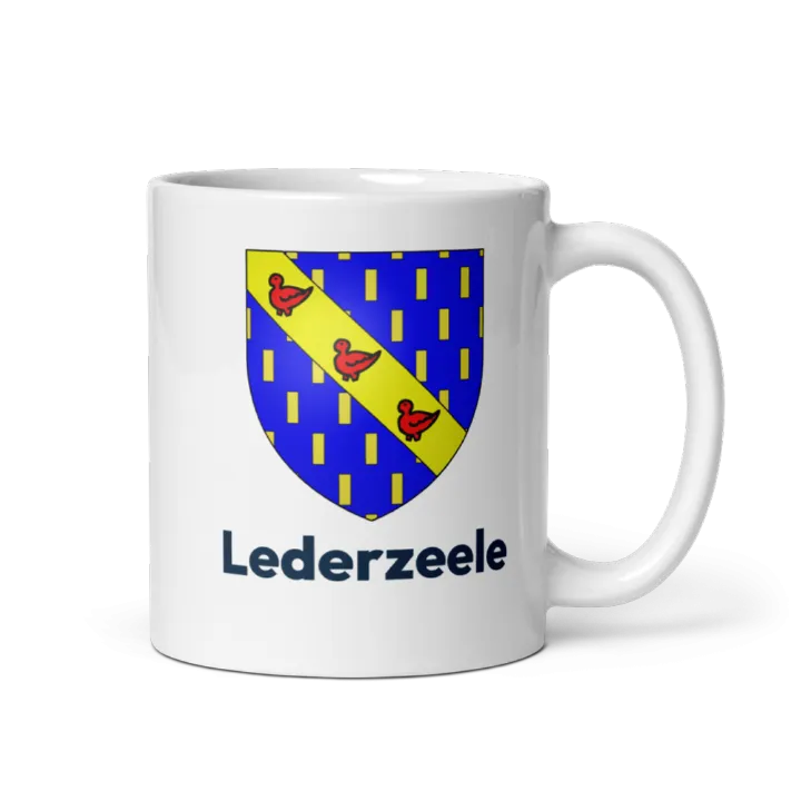 Mug blason de Lederzeele