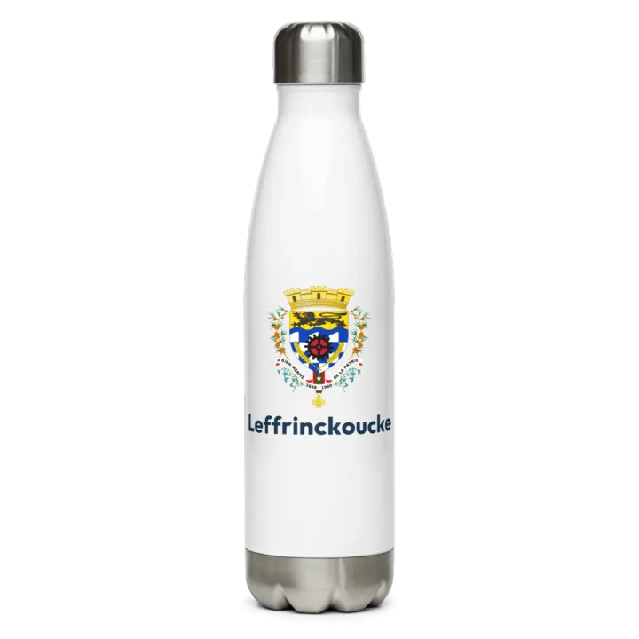 Gourde inox blason de Leffrinckoucke