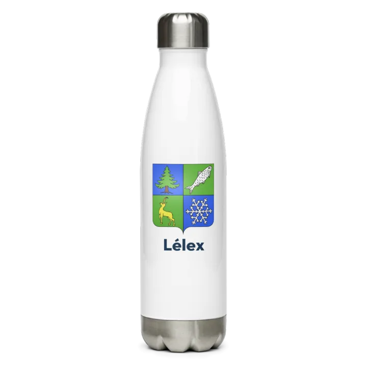 Gourde inox blason de Lélex