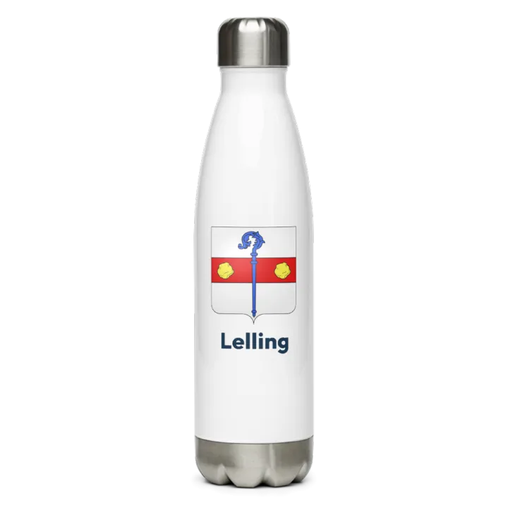 Gourde inox blason de Lelling