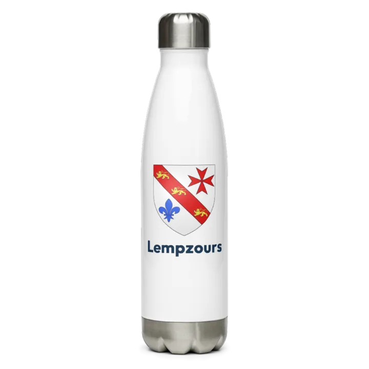 Gourde inox blason de Lempzours