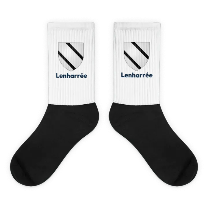 Chaussettes — blason de Lenharrée