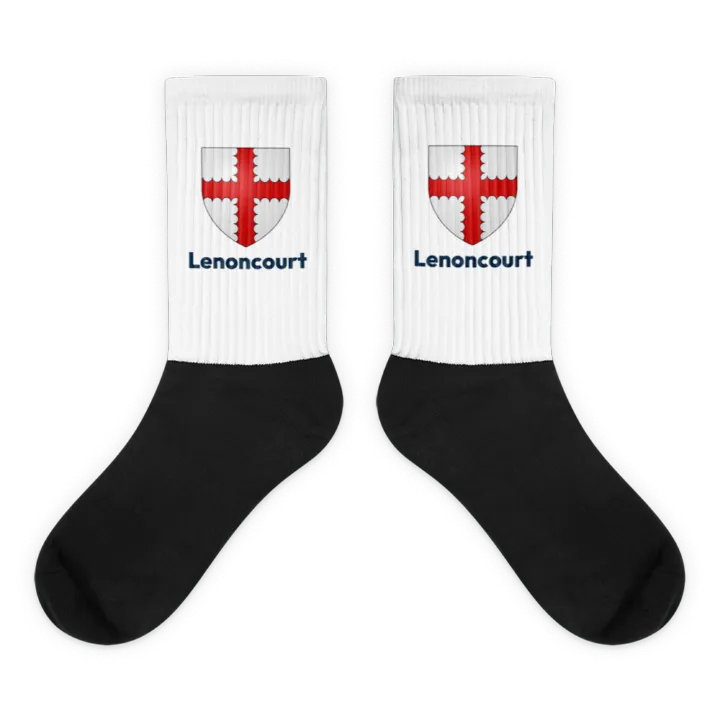 Chaussettes — blason de Lenoncourt
