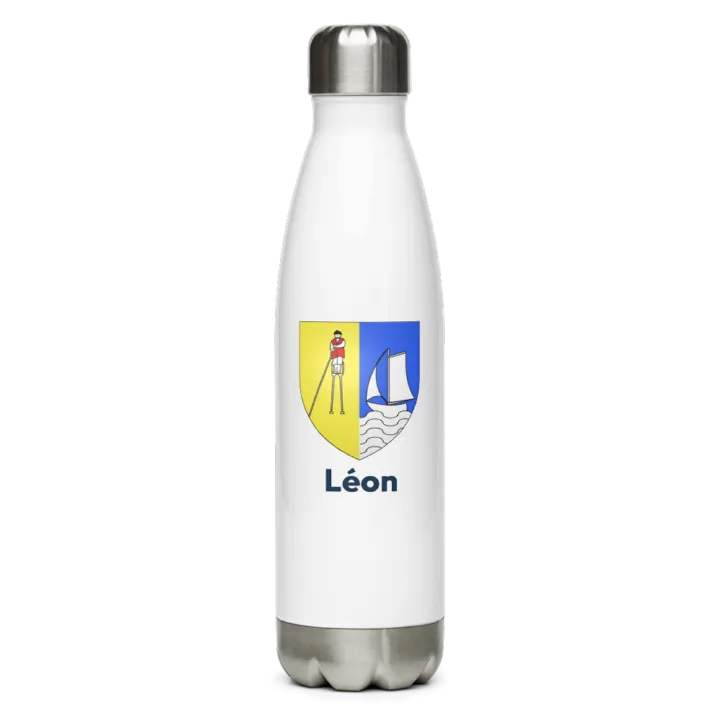 Gourde inox blason de Léon