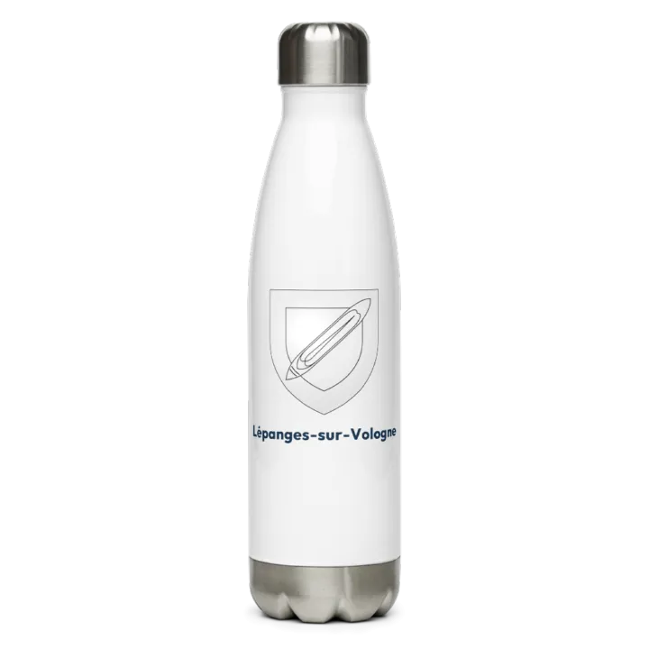 Gourde inox blason de Lépanges-sur-Vologne