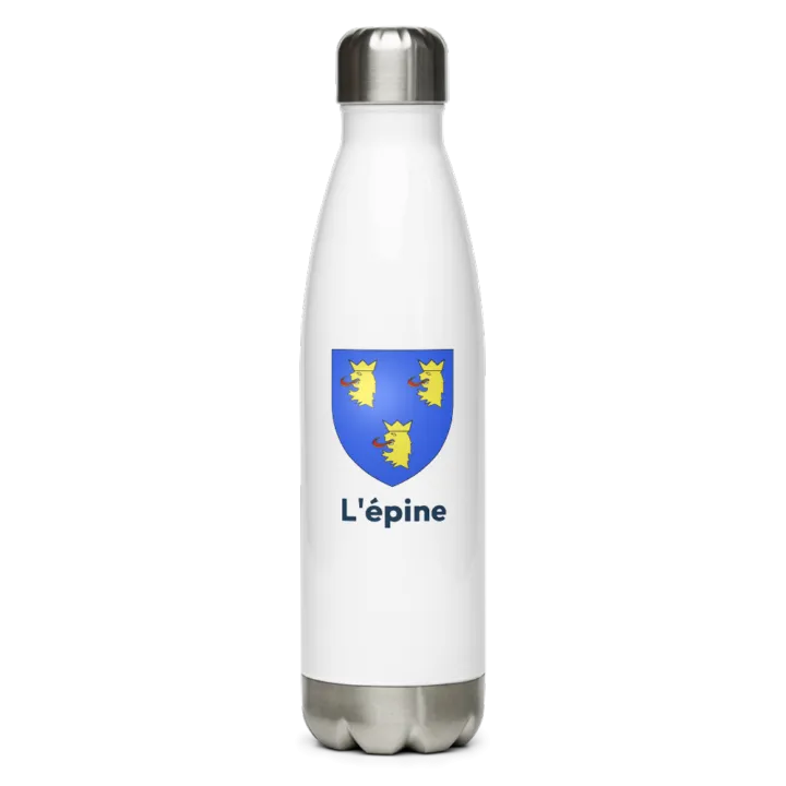 Gourde inox blason de L'Épine