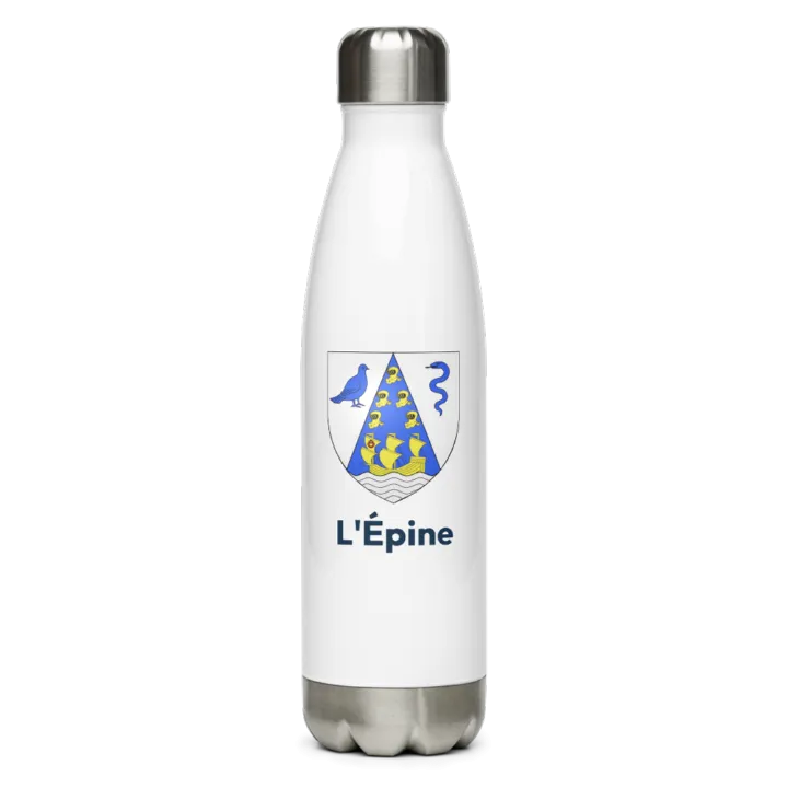 Gourde inox blason de L'Épine