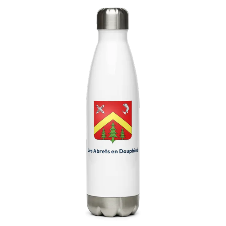 Gourde inox blason de Les Abrets en Dauphiné