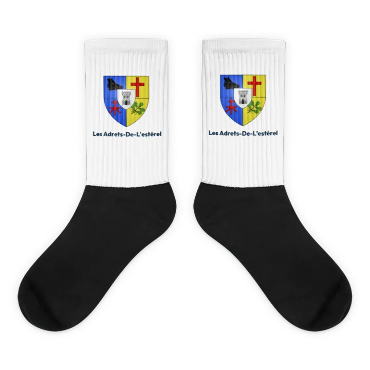 Chaussettes — blason des Adrets-de-l'Estérel