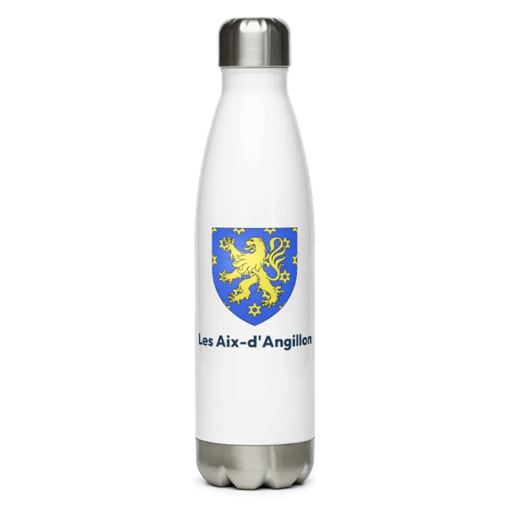 Gourde inox blason de Les Aix-d'Angillon