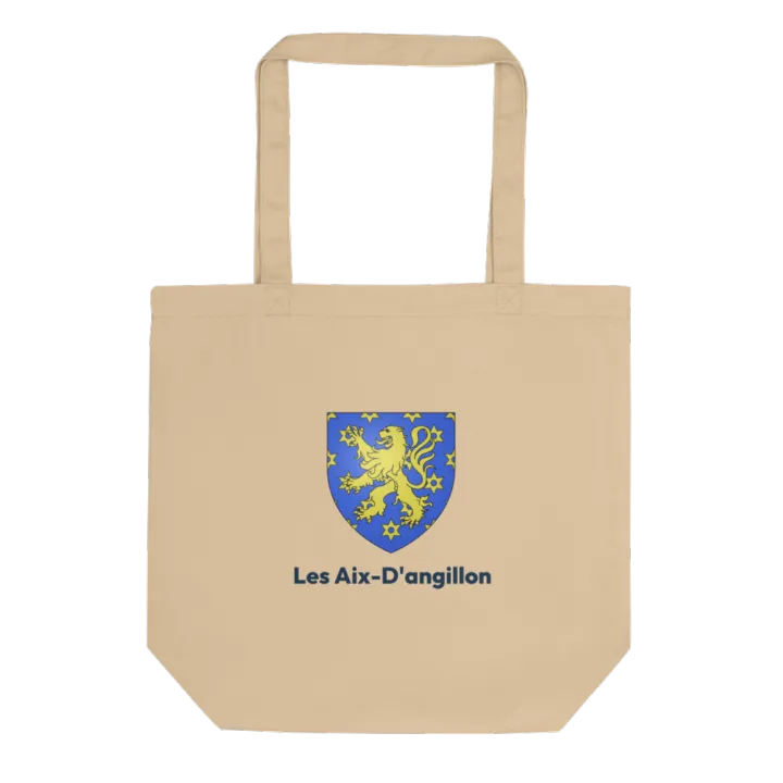 Tote bag coton bio — blason des Aix-d'Angillon