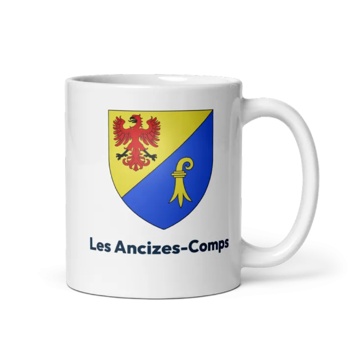 Mug blason de Les Ancizes-Comps