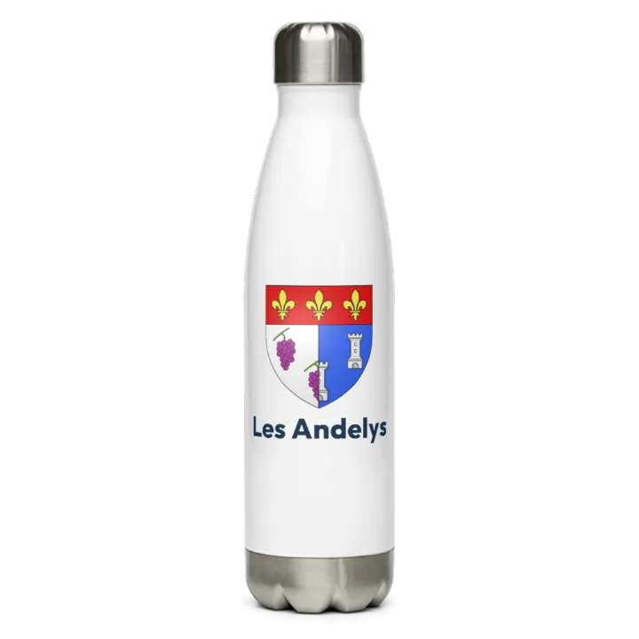 Gourde inox blason de Les Andelys