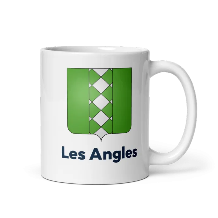 Mug blason de Les Angles