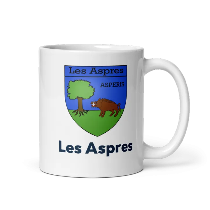 Mug blason de Les Aspres