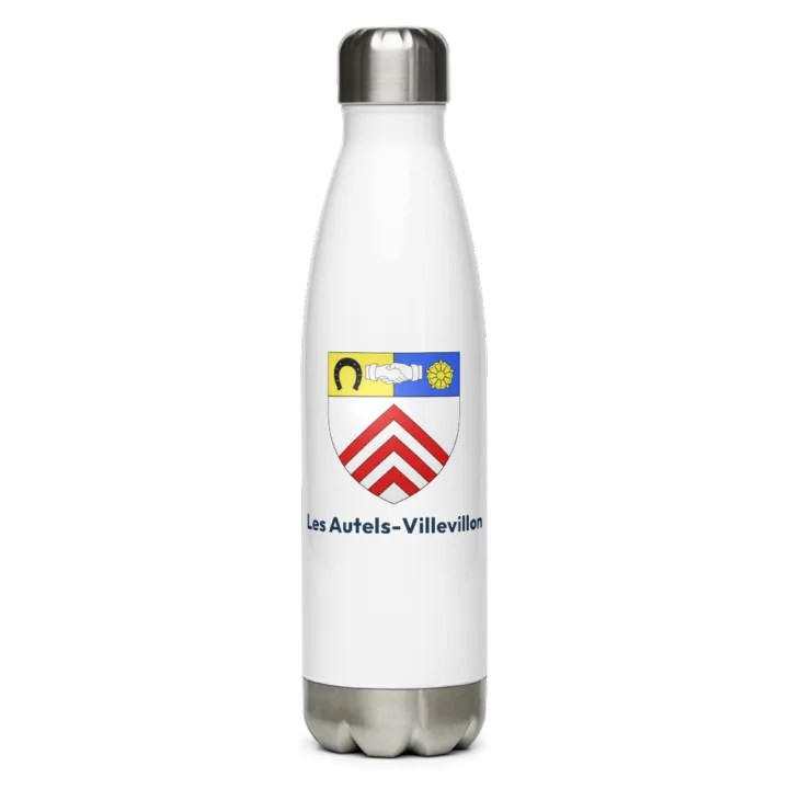 Gourde inox blason de Les Autels-Villevillon