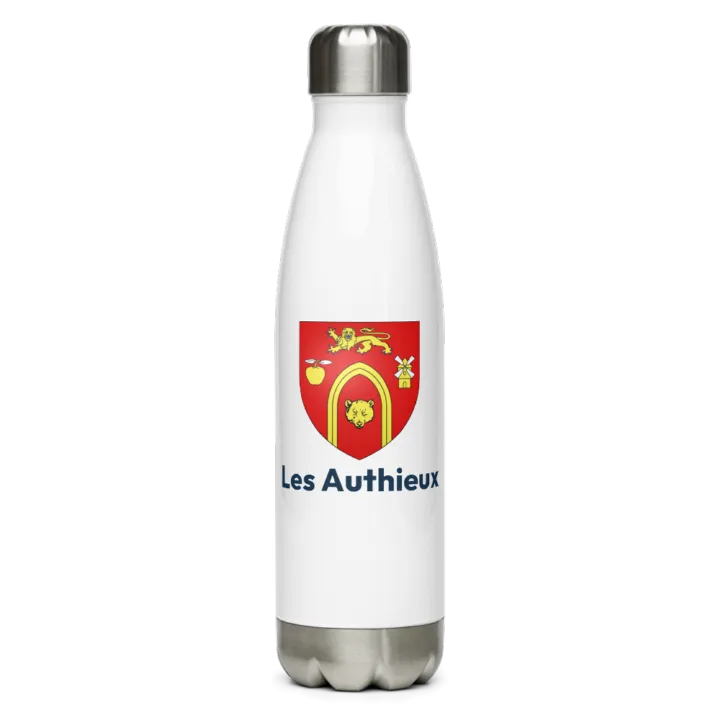 Gourde inox blason de Les Authieux