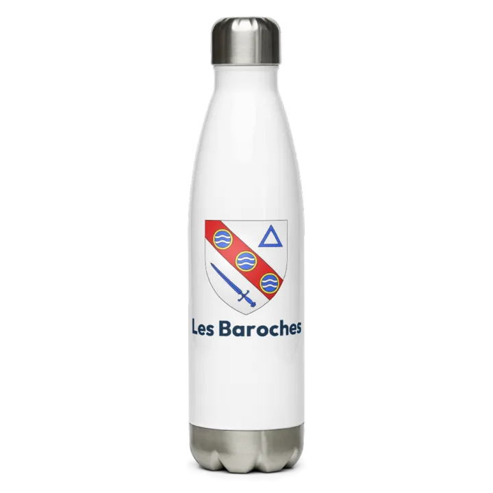 Gourde inox blason de Les Baroches