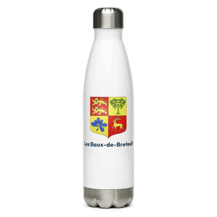 Gourde inox blason de Les Baux-de-Breteuil