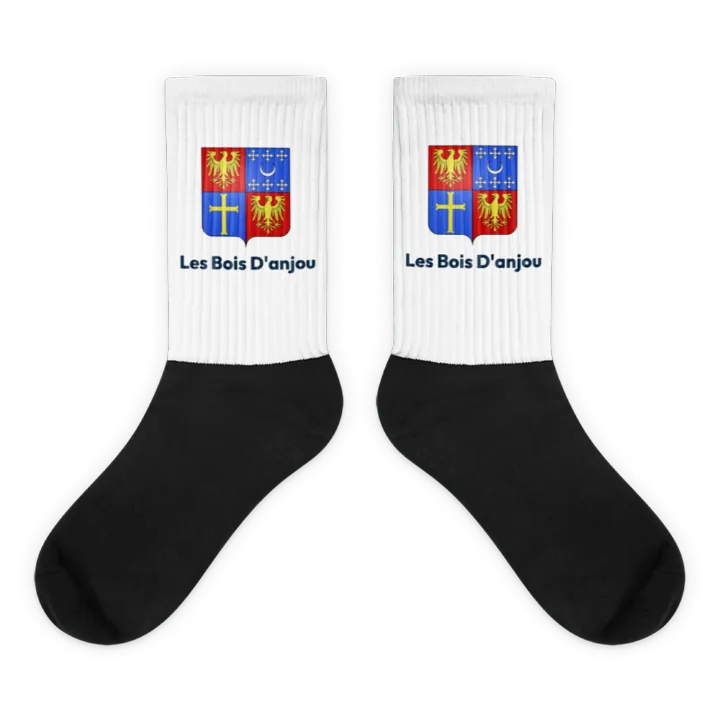 Chaussettes — blason des Bois d'Anjou