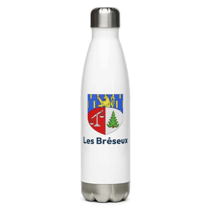 Gourde inox blason de Les Bréseux