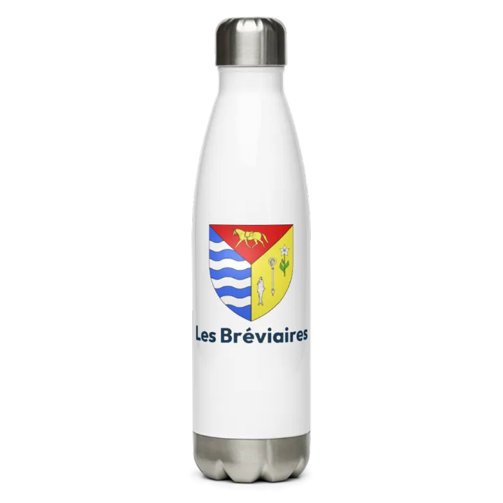 Gourde inox — blason des Bréviaires