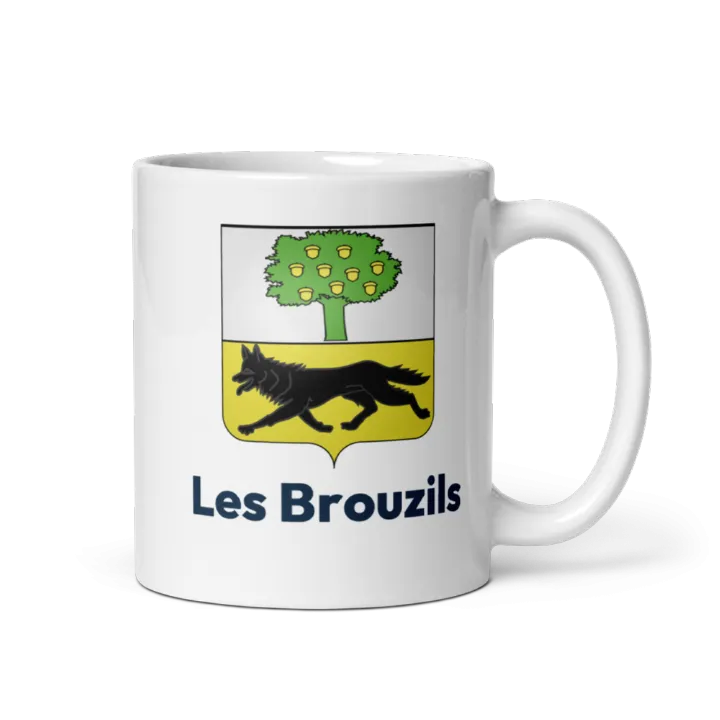 Mug blason de Les Brouzils