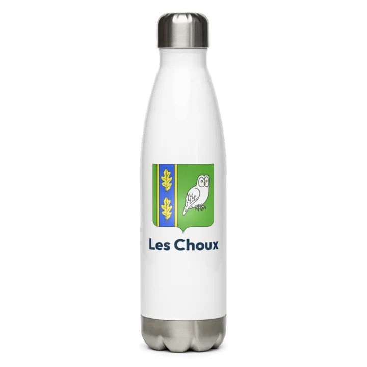 Gourde inox blason de Les Choux